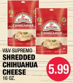 Carnicerias Jimenez V&V SUPREMO SHREDDED CHIHUAHUA CHEESE offer