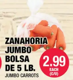 Carnicerias Jimenez JUMBO CARROTS offer
