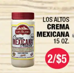 Carnicerias Jimenez LOS ALTOS CREMA MEXICANA offer