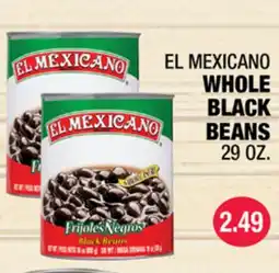 Carnicerias Jimenez EL MEXICANO WHOLE BLACK BEANS offer