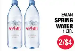 Carnicerias Jimenez EVIAN SPRING WATER offer