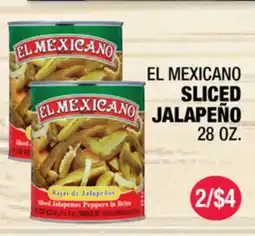 Carnicerias Jimenez EL MEXICANO SLICED JALAPEÑO offer