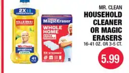 Carnicerias Jimenez MR. CLEAN HOUSEHOLD CLEANER OR MAGIC ERASERS offer