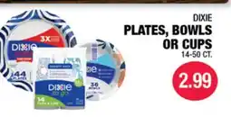 Carnicerias Jimenez DIXIE PLATES, BOWLS OR CUPS offer