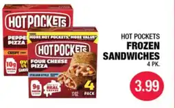 Carnicerias Jimenez HOT POCKETS FROZEN SANDWICHES offer