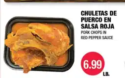 Carnicerias Jimenez CHULETAS DE PUERCO EN Salsa Roja offer