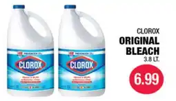 Carnicerias Jimenez CLOROX ORIGINAL BLEACH offer