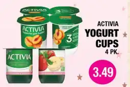 Carnicerias Jimenez ACTIVIA YOGURT CUPS offer