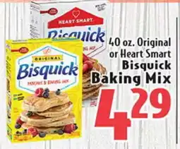 Eurofresh Market 40 oz. Original or Heart Smart Bisquick Baking Mix offer