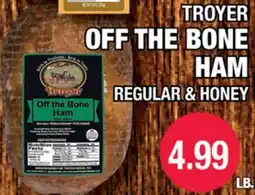 Carnicerias Jimenez TROYER OFF THE BONE HAM offer