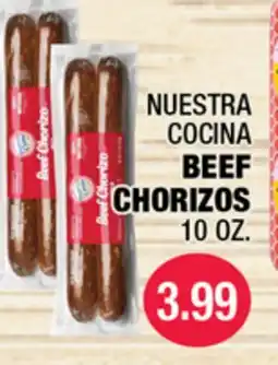 Carnicerias Jimenez BEEF CHORIZOS offer
