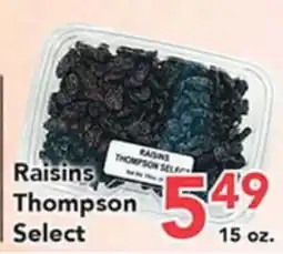 Eurofresh Market Raisins Thompson Select offer