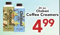 Eurofresh Market 24 oz. Chobani Coffee Creamers offer