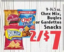 Eurofresh Market 9-14.5 oz. Chex Mix, Bugles or Gardettos Snacks offer