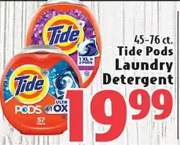 Eurofresh Market 45-76 ct. Tide Pods Laundry Detergent offer