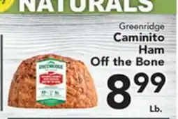Eurofresh Market Greenridge Caminito Ham Off the Bone offer