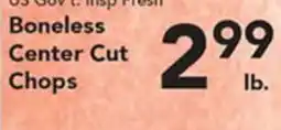 Eurofresh Market Boneless Center Cut Chops offer