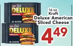 Eurofresh Market Kraft Deluxe American Sliced Cheese offer