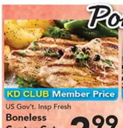 Eurofresh Market US Gov't. Insp Fresh Boneless Center Cut offer