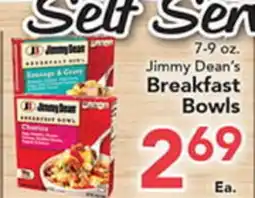 Eurofresh Market 7-9 OZ Jimmy Dean's Breakfast Bowls offer