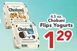 Eurofresh Market 4.5 oz. Chobani Flips Yoghurts offer