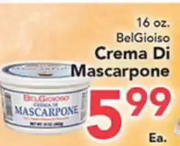 Eurofresh Market BelGioiso Crema Di Mascarpone offer