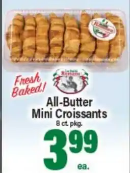 Angelo Caputo's Fresh Market All-Butter Mini Croissants offer