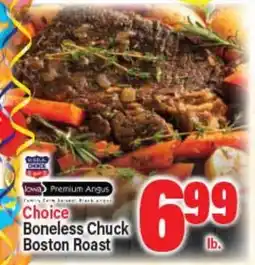 Angelo Caputo's Fresh Market Choice Boneless Chuck Boston Roast offer