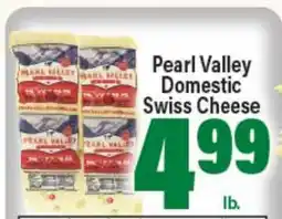 Angelo Caputo's Fresh Market Pearl Valley Domestic Swiss Cheese offer