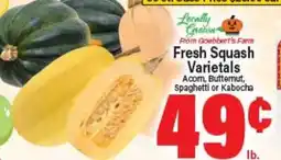 Angelo Caputo's Fresh Market From Goebbert's Farm Fresh Squash Varietals offer