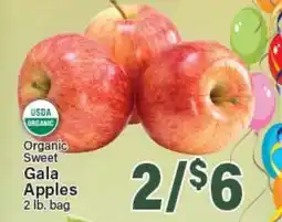 Angelo Caputo's Fresh Market Organic Sweet Gala Apples offer