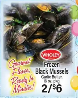 Angelo Caputo's Fresh Market WHOLEY Frozen Black Mussels offer