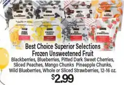 Angelo Caputo's Fresh Market Best Choice Superior Selections Frozen Unsweetened Fruit offer