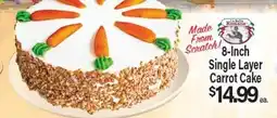 Angelo Caputo's Fresh Market 8-Inch Single Layer Carrot Cake offer