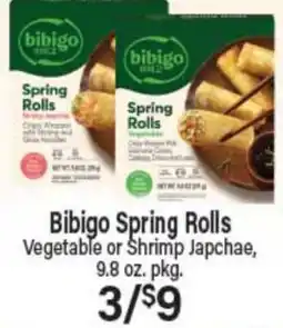 Angelo Caputo's Fresh Market Bibigo Spring Rolls offer