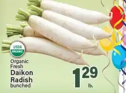 Angelo Caputo's Fresh Market Organic Fresh Daikon Radish bunched offer