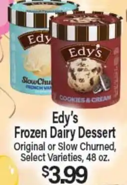Angelo Caputo's Fresh Market Edy's Frozen Dairy Dessert offer