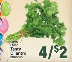 Angelo Caputo's Fresh Market Farm Fresh Tasty Cilantro bunches offer