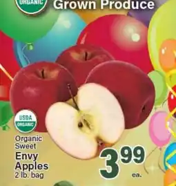 Angelo Caputo's Fresh Market Organic Sweet Envy Apples offer