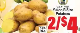 Angelo Caputo's Fresh Market U.S. #1 Fresh Yukon B Size Potatoes offer