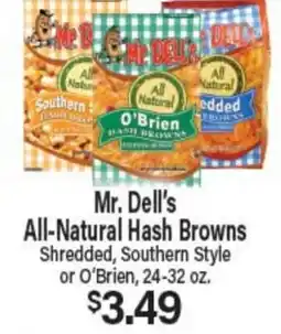 Angelo Caputo's Fresh Market Mr. Dell's All-Natural Hash Browns offer