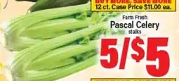 Angelo Caputo's Fresh Market Farm Fresh Pascal Celery offer