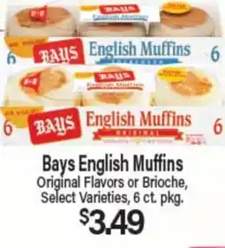 Angelo Caputo's Fresh Market Bays English Muffins offer