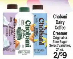 Angelo Caputo's Fresh Market Chobani Dairy Coffee Creamer offer