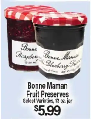 Angelo Caputo's Fresh Market Bonne Maman Fruit Preserves offer