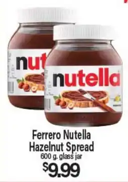 Angelo Caputo's Fresh Market Ferrero Nutella Hazelnut Spread offer