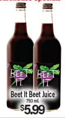 Angelo Caputo's Fresh Market Beet It Beet Juice offer