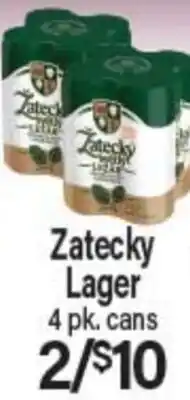 Angelo Caputo's Fresh Market Zatecky Lager offer