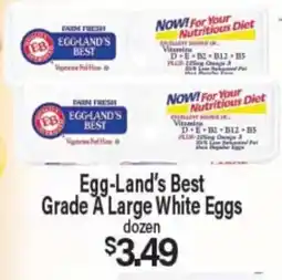Angelo Caputo's Fresh Market Egg-Land's Best Grade A Large White Eggs offer
