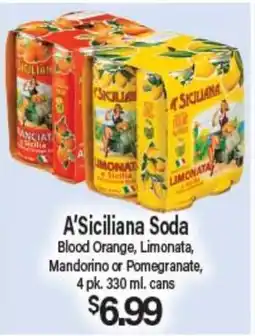 Angelo Caputo's Fresh Market A'Siciliana Soda offer